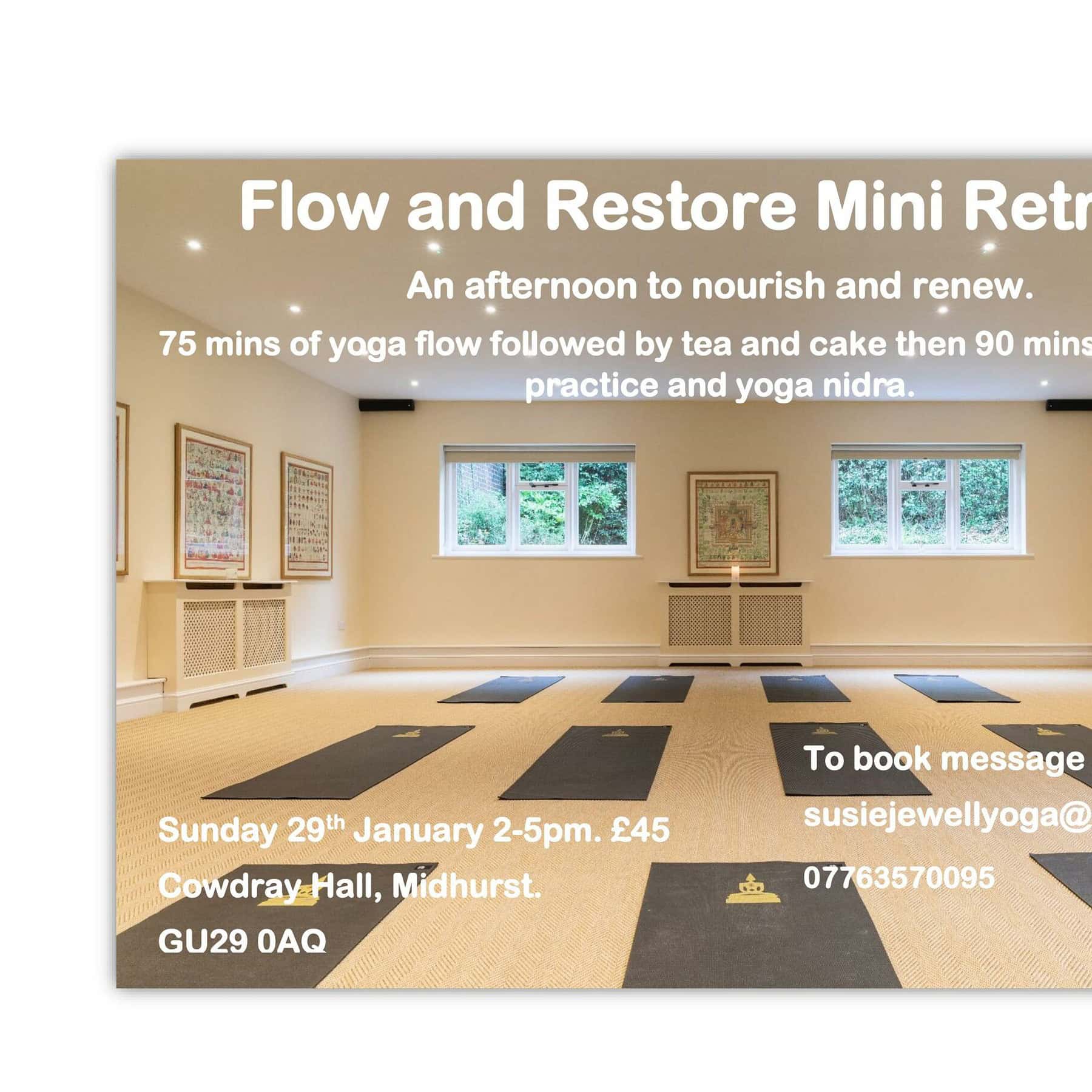 Flow and Restore Mini Retreat