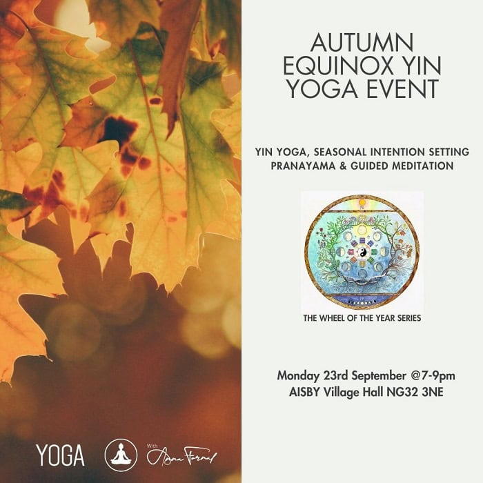 AUTUMN EQUINOX YIN YOGA EVENT